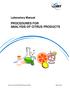 Laboratory Manual PROCEDURES FOR ANALYSIS OF CITRUS PRODUCTS