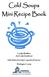 Cold Soups Mini Recipe Book