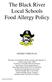 The Black River Local Schools Food Allergy Policy