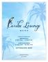 Caribe Lounge. Menu. Extension Breakfast 8:00 a.m. - 11:00 a.m. Lunch/Dinner 11:00 a.m. - 10:00 p.m. Hours of Operation