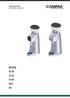 coffee grinders instructions manual RETAIL R140 R120 R100 R80 R8