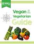 Vegan. Vegetarian. Guide