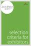 Terra Madre. Salone del Gusto September in Turin. selection criteria for exhibitors