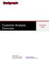 Customer Analysis Overview