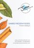 SAMEE FROZEN FOODS Product Catalogue