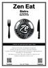 Zen Eat Bistro by Chef Sylvain Tapas Bar & Grill