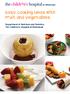 Easy Cooking Ideas With Fruit and Vegetables. Department of Nutrition and Dietetics The Children s Hospital at Westmead