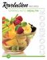 Revolution RECIPES COOKBOOK SPRING INTO HEALTH. Vol.2
