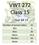 VWT 272 Class 15. Quiz Number of quizzes taken 25 Min 6 Max 30 Mean 24.0 Median 26 Mode 30