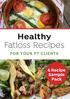 Healthy Fatloss Recipes