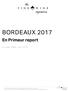 BORDEAUX En Primeur report. Linden Wilkie, June 2018