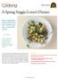 A Spring Veggie-Lover s Dinner