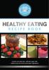 HEALTHY EATING RECIPE BOOK