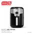RAPID air fryer. With Truglide Nonstick. Instruction Manual and Recipe Guide DCAF150HN