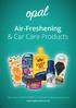 Air-Freshening & Car Care Products