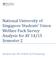 National University of Singapore Students Union Welfare Pack Survey Analysis for AY 14/15 Semester 2. Analysis for the School of Computing
