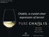 November 21 st -22 nd, 2013 Washington, D.C. Chablis, a crystal-clear expression of terroir