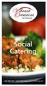 ibrant O ccasions CATERING Social Catering