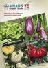 Celebrating 25 Years of Breeding and Producing Organic Seeds VITALIS SEED CATALOGUE US & CANADA
