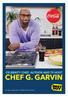 CELEBRITY CHEF, AUTHOR AND TV HOST CHEF G. GARVIN