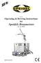 Original Operating & Brewing Instructions for Speidels Braumeister Art. no.: 46500
