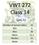 VWT 272 Class 14. Quiz 12. Number of quizzes taken 16 Min 3 Max 30 Mean 21.1 Median 21 Mode 23
