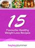 Hello and thank for downloading my free 15 Healthy Weight Loss Recipes E book!
