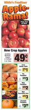 New Crop Apples. White s Foodliner 2/$ 2/$ 3/$ Lb. Jonathan, McIntosh, Empire or Cortland 5 Lb. Totes 49. Jumbo Yams. Pie Pumpkins.