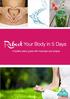 Reboot Your Body in 5 Days