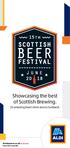 SCOTTISH. Showcasing the best of Scottish Brewing. 35 amazing beers from across Scotland.