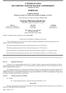 UNITED STATES SECURITIES AND EXCHANGE COMMISSION Washington, DC FORM 8-K