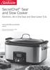SecretChef Sear and Slow Cooker