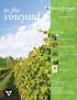 vineyard in the In This Issue September 2013 Cheque Day - Nov 15 Report from the Chair Legislative Wine Tasting Classifieds Upcoming Events