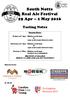 South Notts Real Ale Festival 29 Apr 1 May 2016