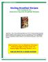 Sizzling Breakfast Recipes The Cookbook for America's Favorite Breakfast Recipes