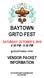 BAYTOWN GRITO FEST SATURDAY, OCTOBER 6, :30 PM - 9:30 BICENTENNIAL PARK VENDOR PACKET INFORMATION