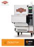 The Future of Frying...Today! Perfect Fryer. Ph: PO Box 3859, Nunawading, VIC, Automated Bench Top Fryer