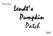 Recipes from. Lendt's Pumpkin Patch