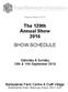 The 129th Annual Show 2016 SHOW SCHEDULE