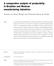 A comparative analysis of productivity in Brazilian and Mexican manufacturing industries