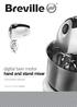 digital twin motor hand and stand mixer instruction booklet selection of recipes included