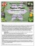 Starflower Foundation Pacific Northwest Native Plant Identification Cards
