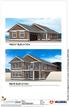 FRONT ELEVATION. This home will be designed and built to comply with BC Building Code 2006 edition