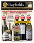 THE BEST BRANDS AT THE BEST PRICES... ALWAYS AT BAYFIELDS! HARDYS SIR JAMES PINOT NOIR CHARDONNAY BRUT DE BRUT NV IN ANY 6 BOTTLES