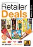 Retailer. 1st - 31st March 2018 (Whilst Stocks Last) March Deals SEE INSIDE FOR DEALS BIG BRANDS LOW PRICES