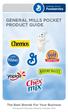 General Mills Pocket Product Guide