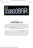 Subscribe Past Issues Translate. Introducing: CORDOBAR 2.0