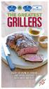 THE GREATEST GRILLERS ENJOY THE FUN OF COOKING AND EATING TOGETHER BOTH INSIDE AND OUT! ACTIVITY BOOKLET FREE KIDS INSIDE