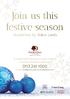 Join us this festive season