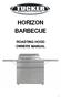 HORIZON BARBECUE ROASTING HOOD OWNERS MANUAL